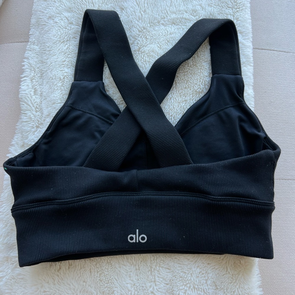 Black Alo sports bra